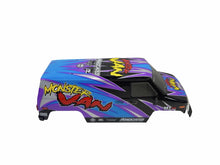 Load image into Gallery viewer, Team Associated 41116 MT12 Pre-Painted Monster Van 1/12 Scale Body #18048