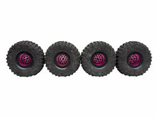 Load image into Gallery viewer, Jconcepts Ruptures 1.9” Tires W 3D Foams & Pink LE Spec Rc Wheels (Read) #18061