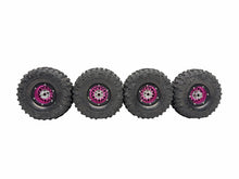 Load image into Gallery viewer, Jconcepts Ruptures 1.9” Tires W 3D Foams & Pink LE Spec Rc Wheels (Read) #18061