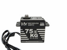 Load image into Gallery viewer, New Woaeiuos 75KG Brushless Waterproof High Voltage High Torque Servo #18682