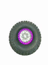 Load image into Gallery viewer, Pit Bull Rock Beast 1.9” Tires W Vanquish Bully Wheels & Purple Rings #16810