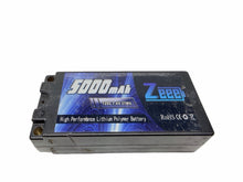 Load image into Gallery viewer, Zeee 5000MAH 120C 7.4V 2S Hardcase Shorty Lipo Battery Rc Part #18367