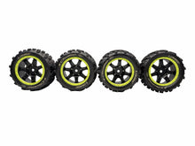 Load image into Gallery viewer, Louise X-Champ Monster Truck Tires W Blk 24MM Hex Wheels For X-MAXX Read! #18845