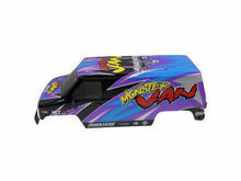 Load image into Gallery viewer, Team Associated 41116 MT12 Pre-Painted Monster Van 1/12 Scale Body #18048