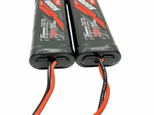 Load image into Gallery viewer, (2) Gens Ace 5000Mah 6 Cell 7.2V NiMH Battery W Tamiya Connector Rc Part #19880