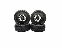 Load image into Gallery viewer, New Traxxas Rally 4X4 BL-2S Pre-Mounted Tires W Gray 12MM Hex Wheels #18809
