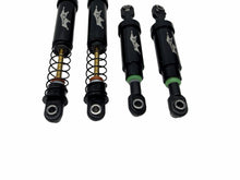 Load image into Gallery viewer, Dlux Black Aluminum Crawler Shocks Off Vanquish VRD Carbon Build Rc Part #19790