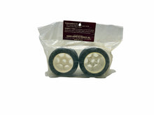 Load image into Gallery viewer, New Vintage Super G Rear 30 Shore Mugen 1/8 Tires W Wheels Pre Mounted #18204