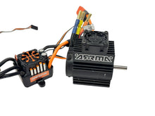 Load image into Gallery viewer, Spektrum Firma 100A Brushless Smart 3s Esc W 3900Kv Motor & Fan/Heatsink #14702