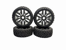 Load image into Gallery viewer, Arrma DBoots 2-HO 1/8 Buggy Tires W Wheels Off Typhon 3S Set Of 4 #20029