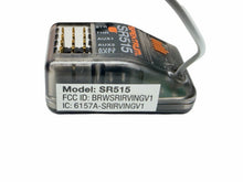 Load image into Gallery viewer, New Spektrum SR515 DSMR 5-Channel 2.4GHZ Sport Receiver Rc Part #19681