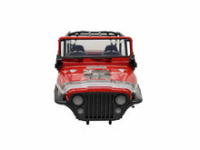 Load image into Gallery viewer, New Axial SCX10 III Jeep CJ-7 V2 Red Body W Lights Roll Cage & Interior #18233