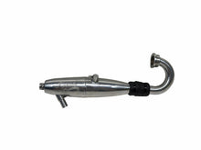 Load image into Gallery viewer, Rare Team Kyosho Mad Force Polished Tuned Pipe W Manifold Rc Part #18451