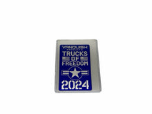 Load image into Gallery viewer, Rare New Vanquish Trucks Of Freedom 2024 Blue Card W Sleeve Rc Part #18521