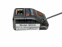 Load image into Gallery viewer, Spektrum SR315 3 Channel Dsmr Sport Surface Receiver Rc Part #18349