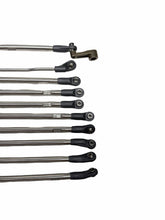 Load image into Gallery viewer, New Axial SCX10 lll 1987 Toyota SR5 Stainless Steel Link Set Of 10 W Horn #18264