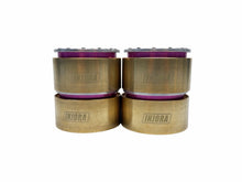 Load image into Gallery viewer, Rare BCA Vanquish 2.2” Alum KM326 Pink Tank Wheels W Brass Rings & Hubs #18549
