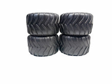 Load image into Gallery viewer, New Losi LMT 2.0 Grave Digger 1/8 BKT MT Tires W Green 17MM Hex Wheels #19027