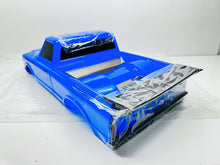 Load image into Gallery viewer, Traxxas Drag Slash Blue C10 Chevrolet Body W Wing Grill Bumper Decals #10185