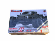 Load image into Gallery viewer, New Arrma Big Rock 6S BLX 1/7 Brushless Monster Truck Gunmetal ARA612T1 #19978