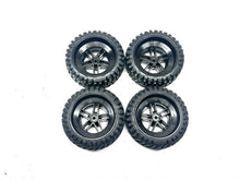 Load image into Gallery viewer, New Traxxas Raptor 2WD BFGoodrich Tires W Blk/Silver 12MM Hex Wheels (4) #17208