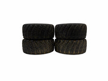 Load image into Gallery viewer, Traxxas Rally 4X4 VXL Tires & Black/ White 12MM Hex Wheels (Low Tread) #18286