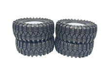 Load image into Gallery viewer, Redcat Racing Pre-Glued Ascent MT-9 Mud Terrain Tires & 12mm 1.9" Wheels #13937