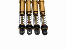 Load image into Gallery viewer, Dlux 92MM Gold Aluminum Short Shocks Set Of 4 For 1/10 Crawler Rc Part #19894