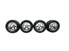 Load image into Gallery viewer, Rare New Integy Billet Machined Wheels & Tires For 1/16 E-Revo & Slash #18886