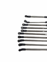 Load image into Gallery viewer, New Axial SCX10 lll 1987 Toyota SR5 Stainless Steel Link Set Of 10 W Horn #18390