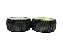 Load image into Gallery viewer, Aka Rivet Carpet 2.2” 1/10 Rear Buggy Tires W 12MM Hex TLR Wheels #16217