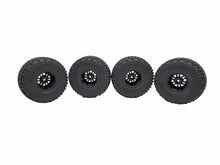 Load image into Gallery viewer, Losi Hammer Rey Nitto Trail Grappler M/T Tires W Black 12MM Hex Wheels #19160