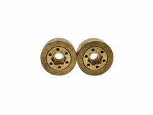 Load image into Gallery viewer, Vanquish 1.9 Brass Brake Disc Weights W Brass 475 Hubs For 1/10 Crawler #18943