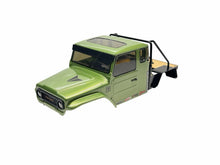 Load image into Gallery viewer, New Vanquish VS4-10 Phoenix Metallic Green Cab W RC4WD Alum Bed & Lights #19042
