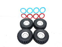 Load image into Gallery viewer, Redcat Racing Pre-Glued Ascent MT-9 Mud Terrain Tires & 12mm 1.9" Wheels #13937