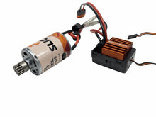 Load image into Gallery viewer, New Spektrum 40A Brushed Waterproof 2-3S Esc W Slickrock 35T Motor #18262