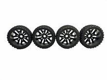 Load image into Gallery viewer, Arrma DBoots 2-HO 1/8 Buggy Tires W Wheels Off Typhon 3S Set Of 4 #20029