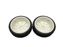 Load image into Gallery viewer, Proline Wedge Squared 2.2” 2WD 1/10 Front Buggy Tires W 10MM Hex Wheels #13742