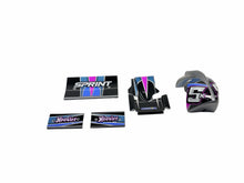 Load image into Gallery viewer, New Losi 22S Sprint Factory Wrapped Sprint Car Body W Cage/Decals BLUE 5K #19078