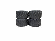 Load image into Gallery viewer, Traxxas Stampede 4x4 Maxx Chevron 2.8 Tires W 12MM Hex Chrome Wheels #19069