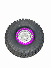 Load image into Gallery viewer, Pit Bull Rock Beast 1.9” Tires W Vanquish Bully Wheels & Purple Rings #16810