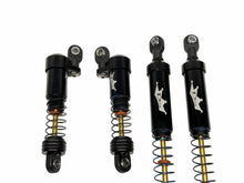 Load image into Gallery viewer, Dlux Black Aluminum Medium & Ultra Short Shocks Off Speedy KR1 Build #19171