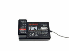 Load image into Gallery viewer, Flysky FGr4 V2 4 Channel AFHDS3 2.4Ghz Receiver Rc Part #19874