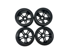 Load image into Gallery viewer, Traxxas XO-1 Supercar Belted Slick Tires W 17MM Hex Black Chrome Wheels #17269