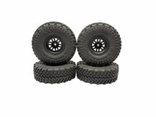 Load image into Gallery viewer, Losi Hammer Rey Nitto Trail Grappler M/T Tires W Black 12MM Hex Wheels #19160