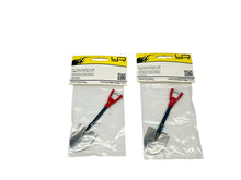 Load image into Gallery viewer, (2) Yeah Racing 1/10 Rock Crawler Accessory Aluminum Shovel W Red Handle #14141