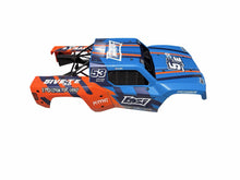 Load image into Gallery viewer, New Losi 5IVE-TE 3.0 Complete Cage W Blue/Orange Panels Rc Part #18754