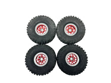 Load image into Gallery viewer, Pit Bull Rock Beast XL 1.9” Tires W Red Vanquish Bully Wheels & 3D Foams #16952