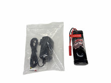 Load image into Gallery viewer, New HexFly 3000MAH 8.4V 7 Cell NiMH Battery W Wall Charger Rc Part #18775