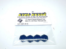 Load image into Gallery viewer, King Headz 17mm Fine Thread Closed End Wheel Nut (4) [KHZ-KP-348N-BLK] #11344
